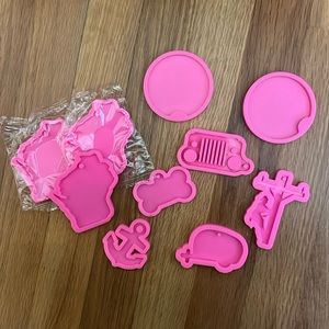 Variety of Silicone molds for epoxy